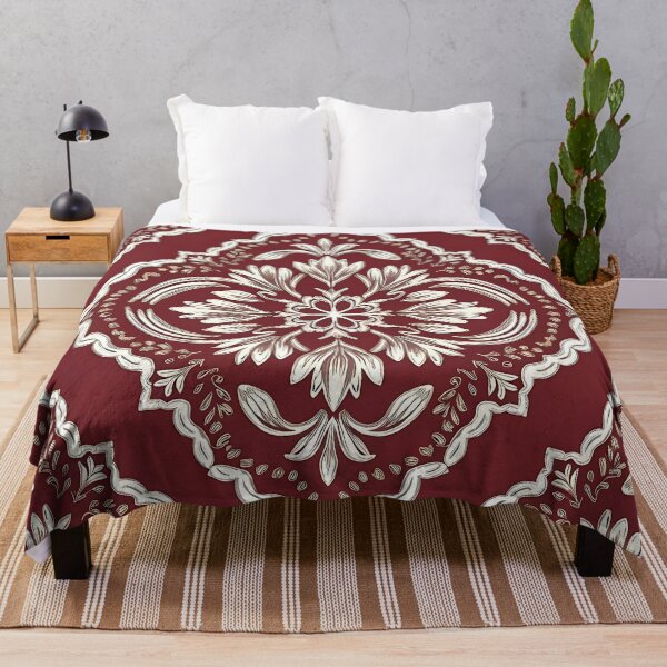Item preview, Red and golden abstract pattern designed and sold by Haji  Kamora.
