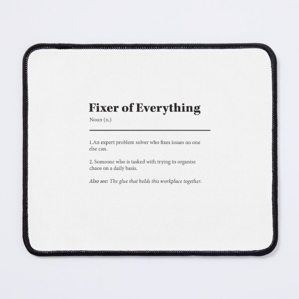 Item preview, Fixer of Everything | Funny Farewell Greeting card for coworker, employee, colleague, or your work bestie designed and sold by skapastudios.