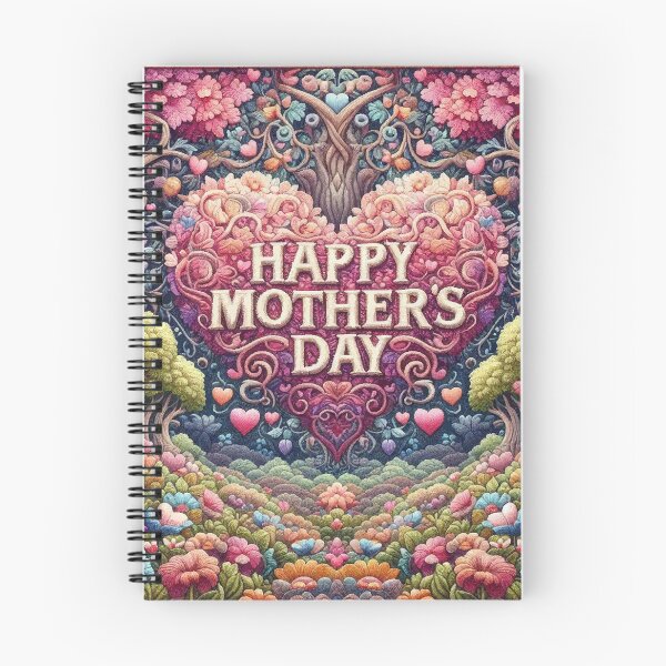Artikelvorschau, Alles Gute zum Muttertag Blumen Blumen Herz Wald entworfen und verkauft von Illuministique.