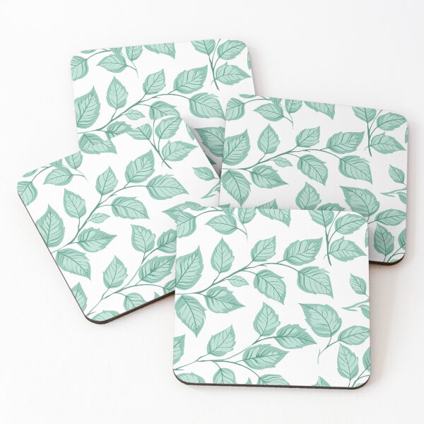 Item preview, Seamless Pattern of Green Leaves designed and sold by palmyst.