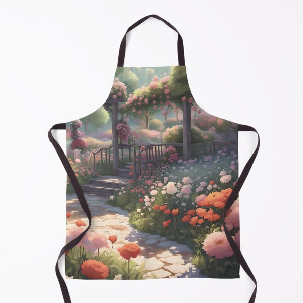 Item preview, Flower Garden Anime Style designed and sold by MoriFantasy.