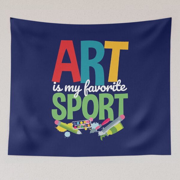 Item preview,  Art Is My Favorite Sport School Teacher Student  designed and sold by jaygo.