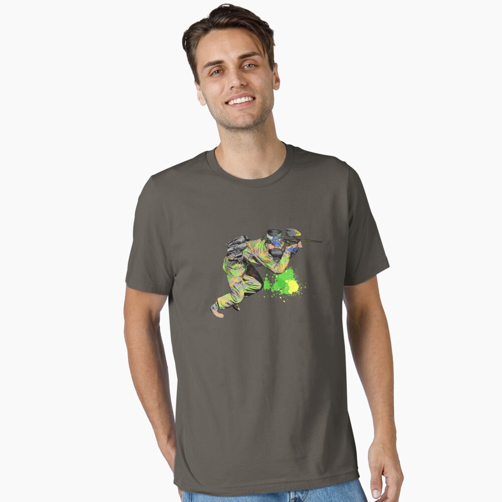 Vista previa del artículo con la obra «Camiseta esencial», diseñado y vendido por sibosssr.