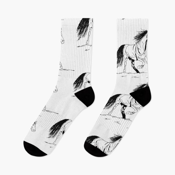 Item preview, Equine in Motion: A Running Horse Sketch designed and sold by omryjs.