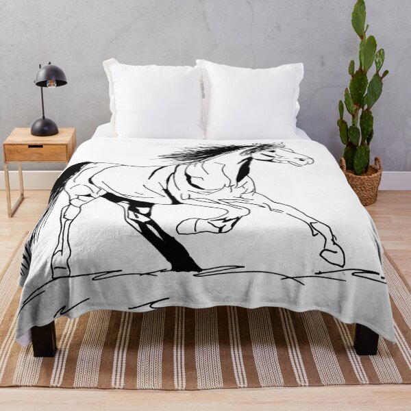 Item preview, Equine in Motion: A Running Horse Sketch designed and sold by omryjs.