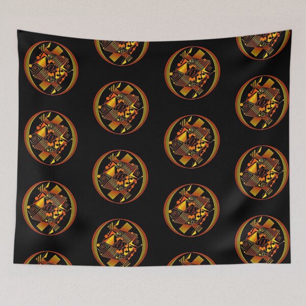 Item preview, Black Hole Fire Cyberpunk Symbol designed and sold by ByteMode.