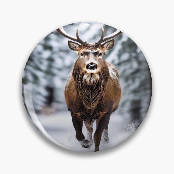 Item preview, Cerf enneigée designed and sold by Collection de trésors .
