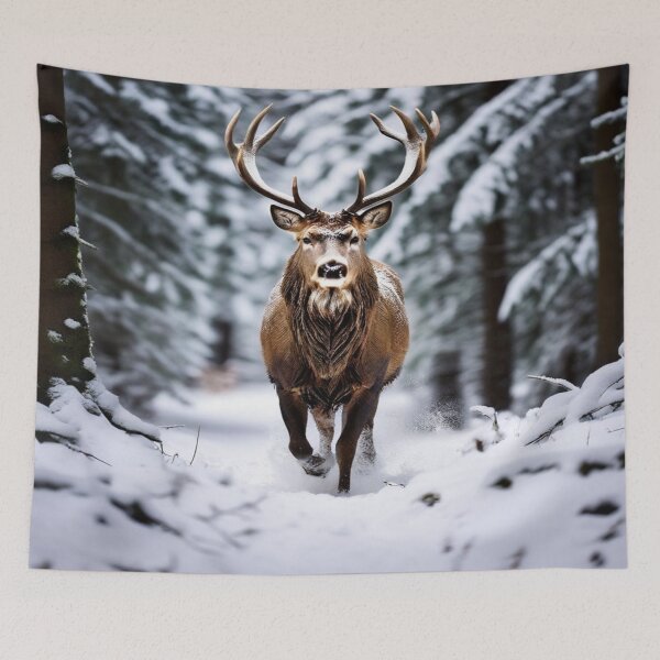Item preview, Cerf enneigée designed and sold by Collection de trésors .
