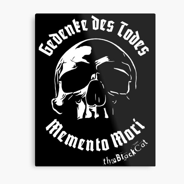 Artikel-Vorschau von Gedenke des Todes + Memento Mori, designt und verkauft von einmal-art.