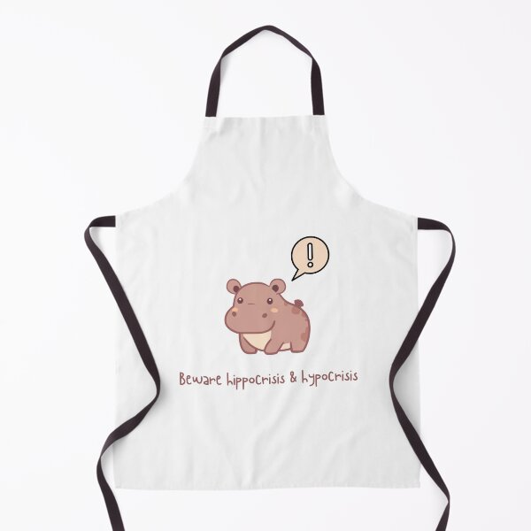 Item preview, hippo (beware hippocrisis & hypocrisis) designed and sold by Thewordstshirt.