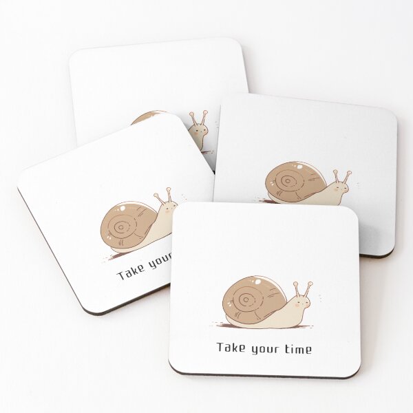 Item preview, snail take your time designed and sold by Thewordstshirt.