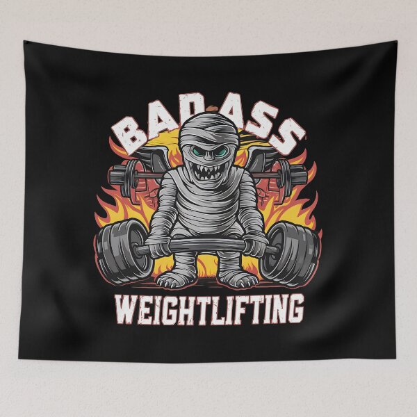Item preview, Badass weightlifting  designed and sold by SidTastic .