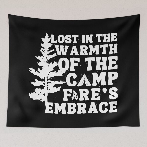 Item preview, Lost in the warmth of the campfire's embrace designed and sold by InfiniteZone1.