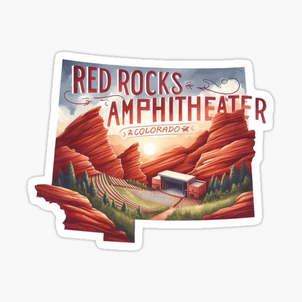 Item preview, Red Rocks Amphitheater designed and sold by maximinano100k.