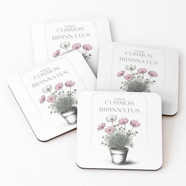 Item preview, Minimal Rustic Cosmos Sketch: Elegant Floral Design for Nature Lovers designed and sold by CallisC-Arts.