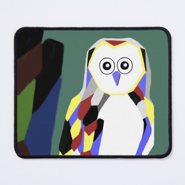 Item preview, 0wl in technicolour digital painting for charity designed and sold by JayTCee.