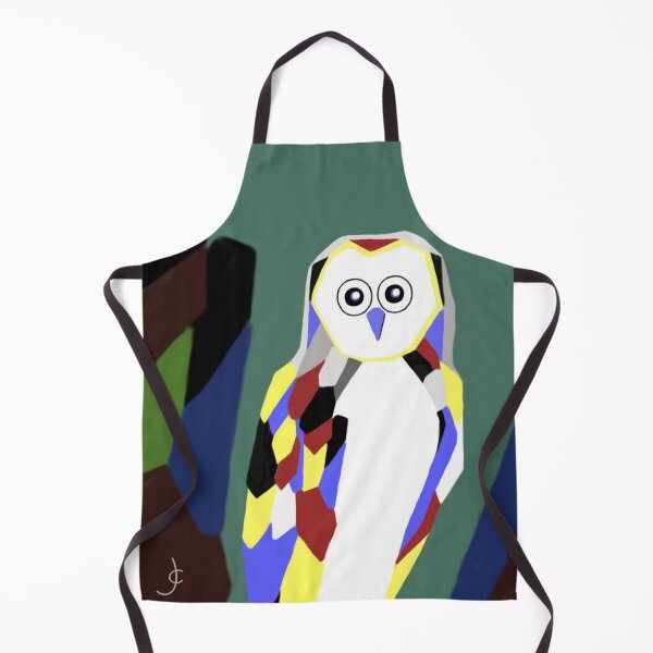 Item preview, 0wl in technicolour digital painting for charity designed and sold by JayTCee.