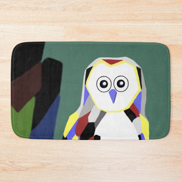 Item preview, 0wl in technicolour digital painting for charity designed and sold by JayTCee.