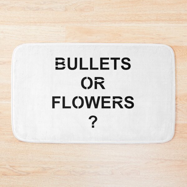 Item preview, Bullets or flowers? designed and sold by Mykola-Sychov.