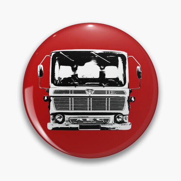 Item preview, AEC Mandator classic 1970s British lorry black/white designed and sold by soitwouldseem.