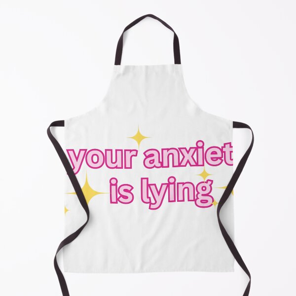Item preview, your anxiety is lying to you pink quote designed and sold by shopfromluvv.