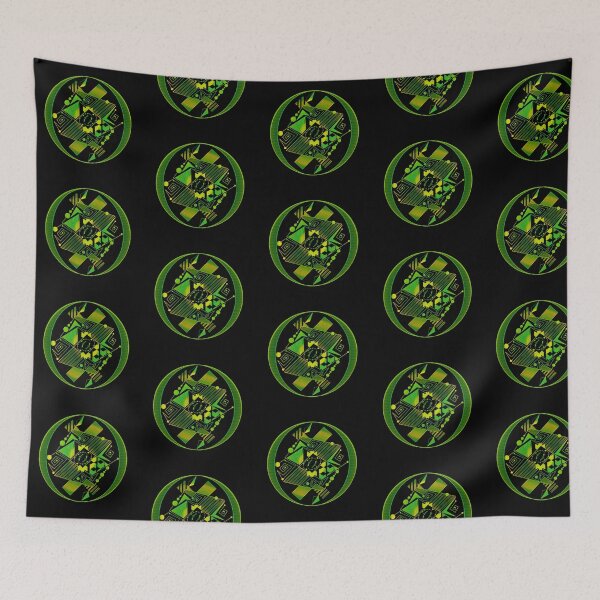 Item preview, Black Hole Earth Cyberpunk Symbol designed and sold by ByteMode.