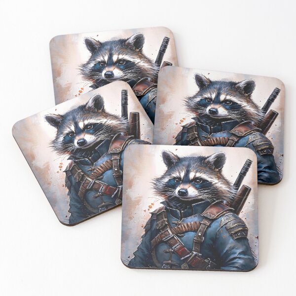Item preview, Racoon soldier designed and sold by Jambonfromage.