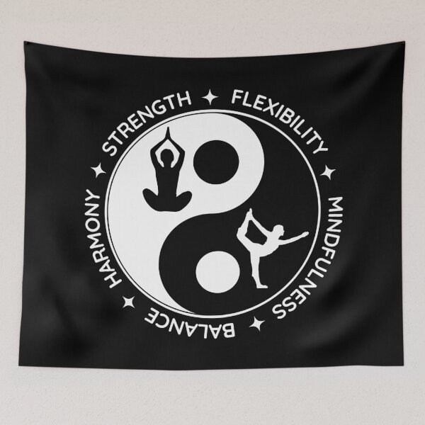 Item preview, Yin-Yang Balance: Yoga & Pilates Edition designed and sold by JPees.
