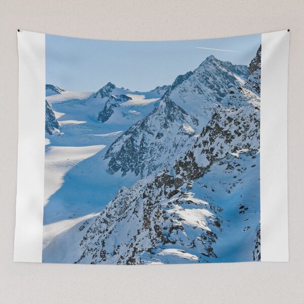 Artikelvorschau, Französische Alpen Mont Vallon Meribel Mottaret Frankreich entworfen und verkauft von AndyEvansPhotos.