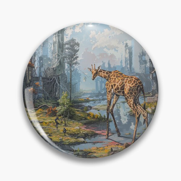 Item preview, Giraffe in the City  designed and sold by KingAbyss.