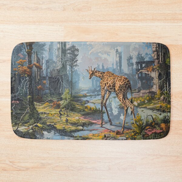 Item preview, Giraffe in the City  designed and sold by KingAbyss.