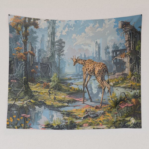 Item preview, Giraffe in the City  designed and sold by KingAbyss.