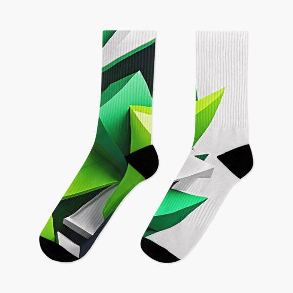 Item preview, Abstract Shape, Art Green White Grey designed and sold by Salimgor Hangaround Music.