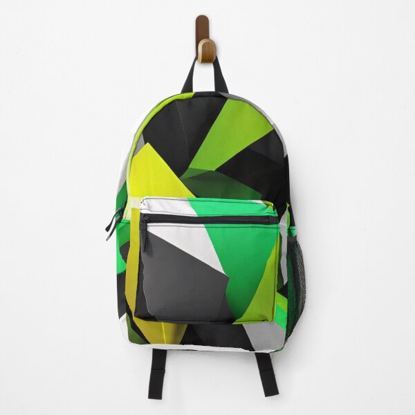 Item preview, Abstract Shape Art Green White Grey V2 designed and sold by Salimgor Hangaround Music.
