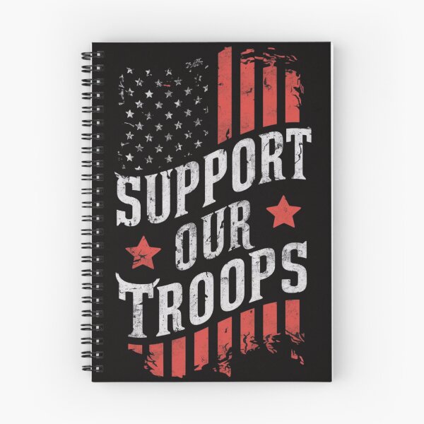Item preview, Support Our Troops - Patriotic Veterans Day Shirt with American Flag Design designed and sold by HOMEDESIGNPRINT.