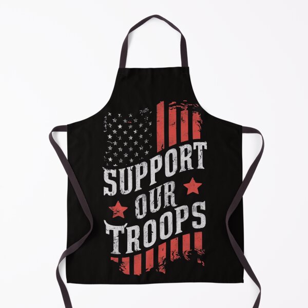 Item preview, Support Our Troops - Patriotic Veterans Day Shirt with American Flag Design designed and sold by HOMEDESIGNPRINT.