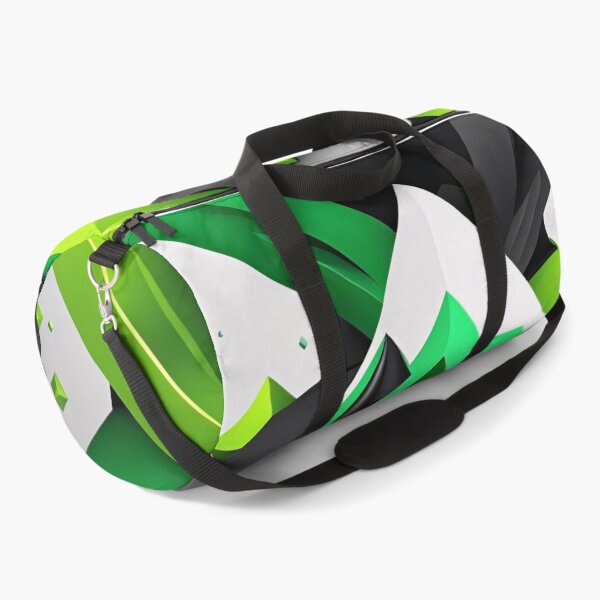 Item preview, Abstract Shape Art Green White Grey V3 designed and sold by Salimgor Hangaround Music.