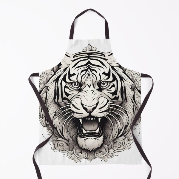 Item preview, Bengal tiger face designed and sold by Yeyishop.