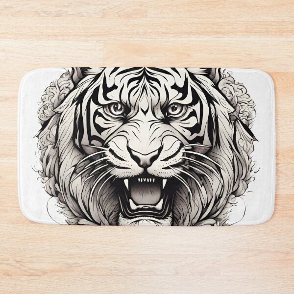 Item preview, Bengal tiger face designed and sold by Yeyishop.