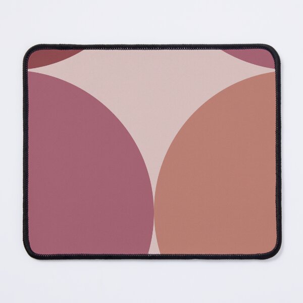 Item preview, Bauhaus big pink red circles designed and sold by KMA Home Design.