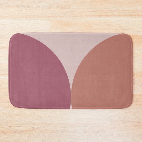 Item preview, Bauhaus big pink red circles designed and sold by KMA Home Design.