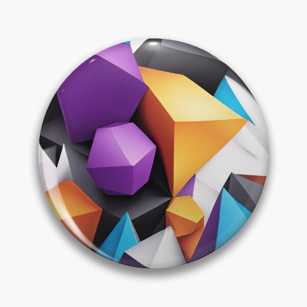 Item preview, Abstract Shape Art Purple Orange Blue designed and sold by Salimgor Hangaround Music.