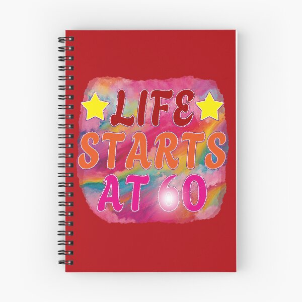 Item preview, Happy 60th Birthday - Life starts at 60  designed and sold by EunsooLee.