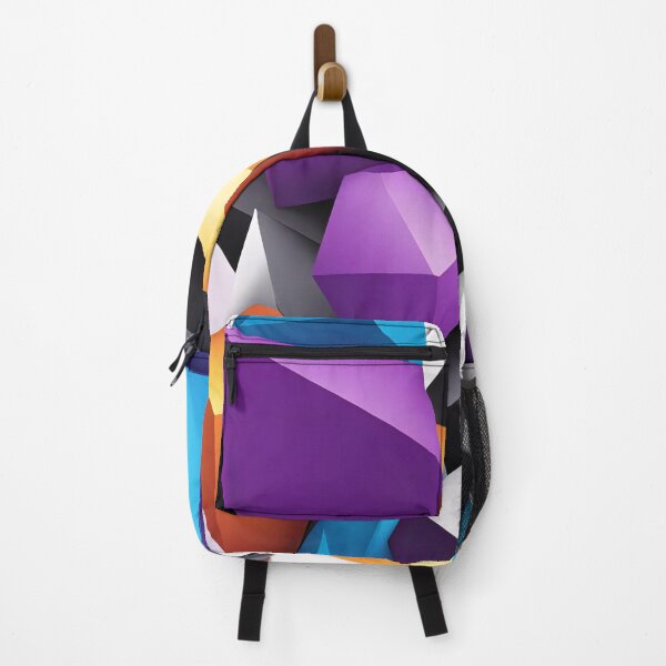 Item preview, Abstract Shape Art Purple Orange Blue designed and sold by Salimgor Hangaround Music.