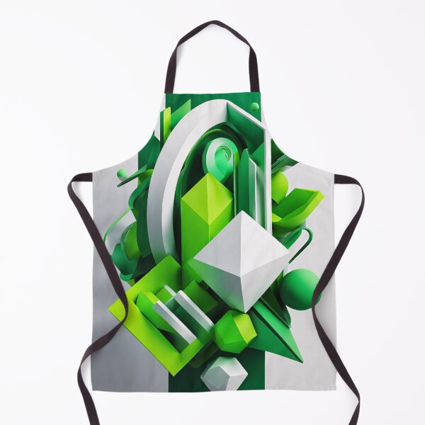 Item preview, Abstract Shape, Art Green White designed and sold by Salimgor Hangaround Music.