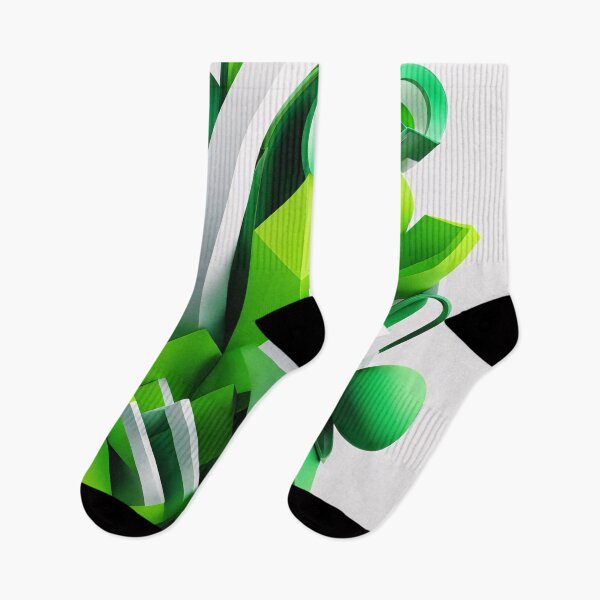 Item preview, Abstract Shape, Art Green White designed and sold by Salimgor Hangaround Music.