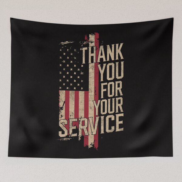Item preview, Veterans Day Gratitude Tee - Patriotic Thank You For Your Service Shirt designed and sold by HOMEDESIGNPRINT.