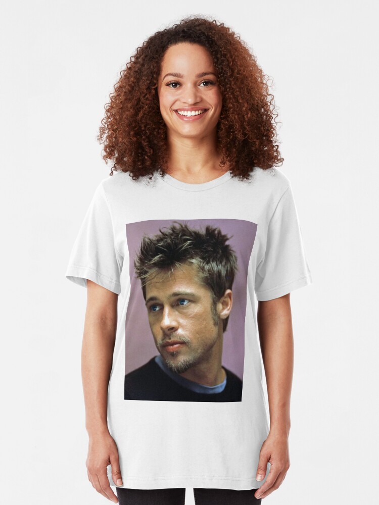 Brad Pitt Fight Club T Shirt By Chaifiction Redbubble 