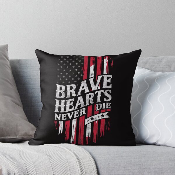 Item preview, Veterans Day Gratitude Tee - Brave Hearts Never Die, Patriotic American Flag Design designed and sold by HOMEDESIGNPRINT.
