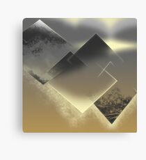 Mountains & Lights Canvas Print